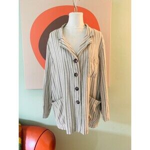 Johnny Was striped jacket Medium
